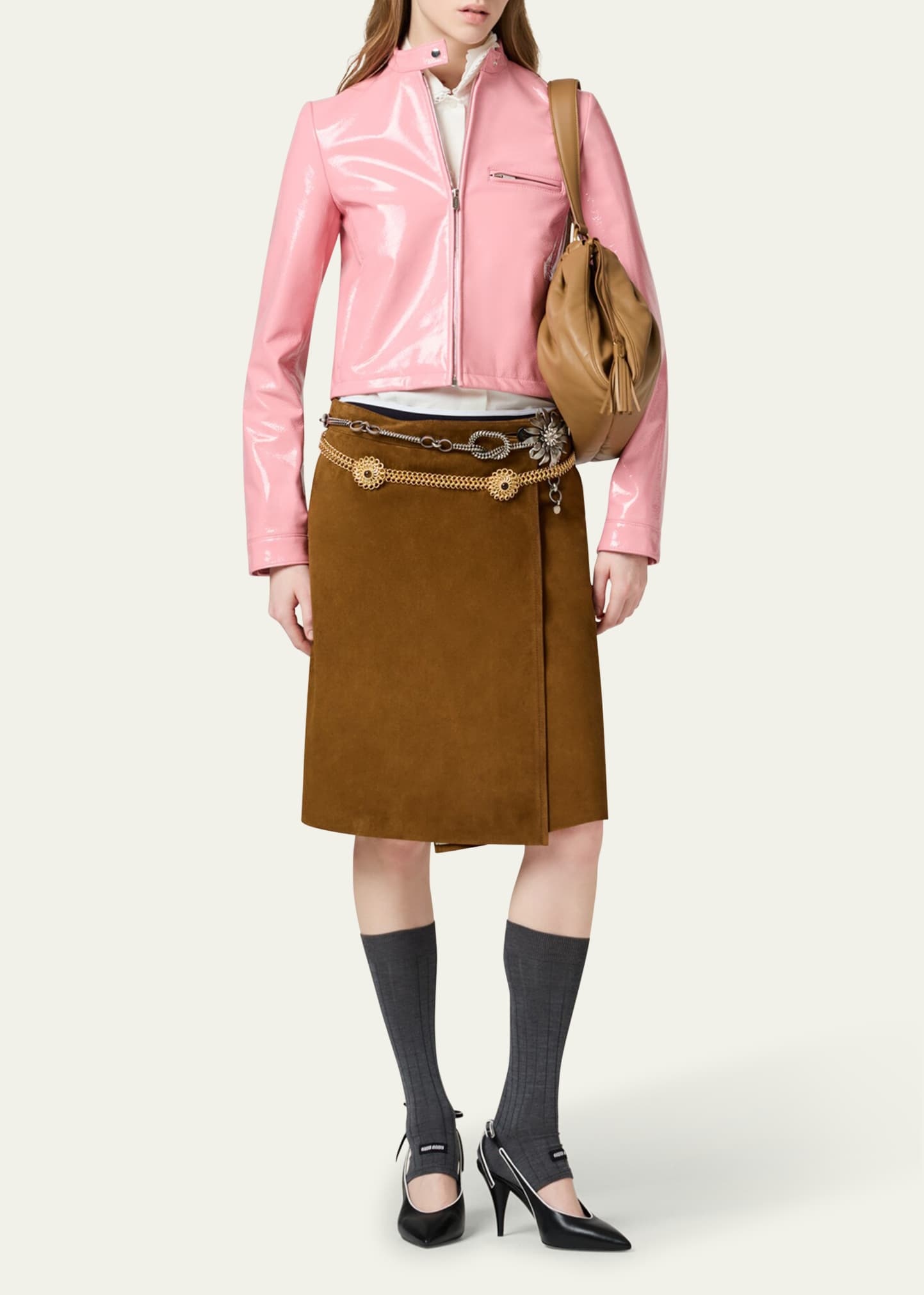 Knee Length Skirt - 2