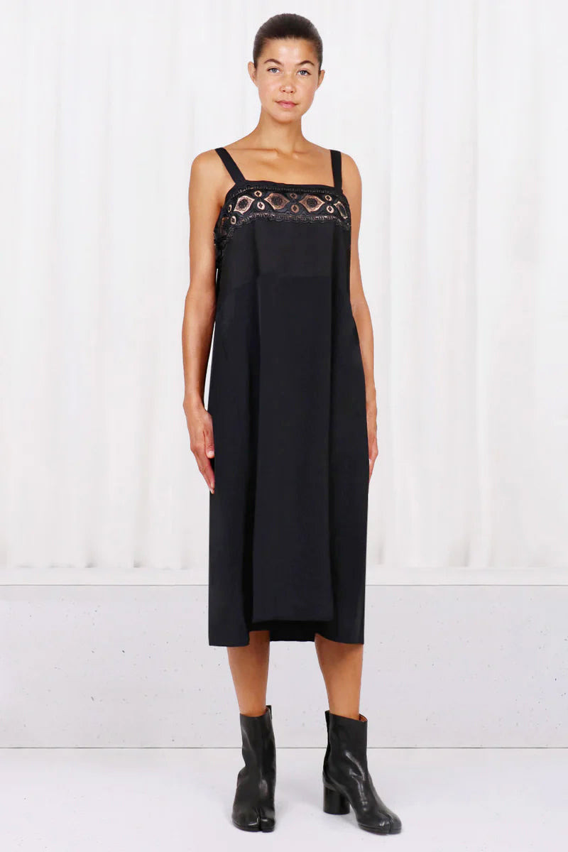 SINGLET MIDI DRESS | BLACK - 2