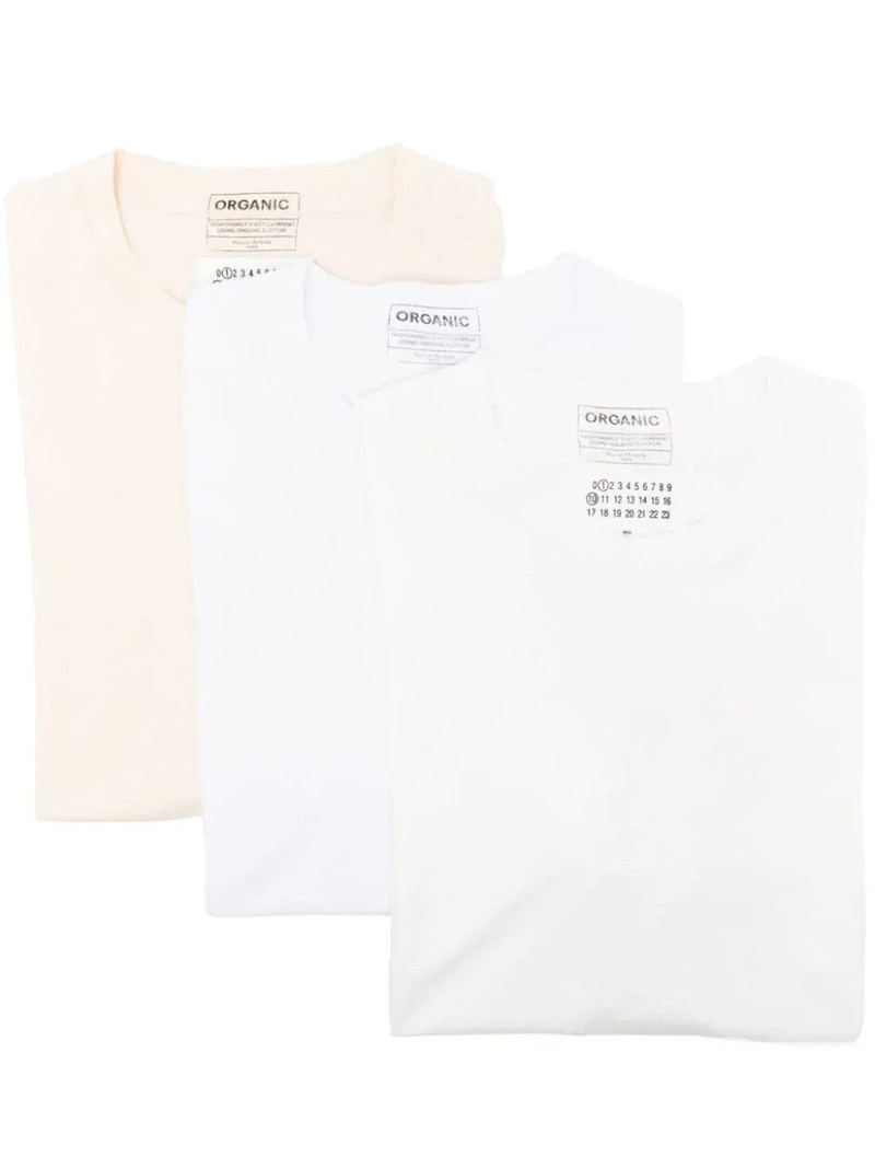 T SHIRT - SHADES OF WHITE (SNOW) 1