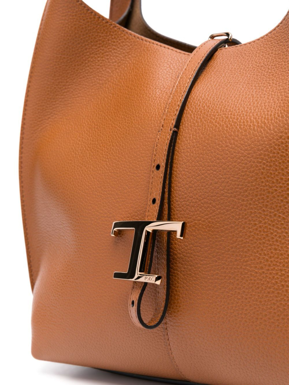 Tod's Women Small T Timeless Grained Leather Shoulder Bag - 4