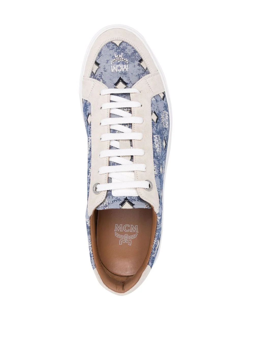 Terrain Lo Jacquard monogram sneakers - 4