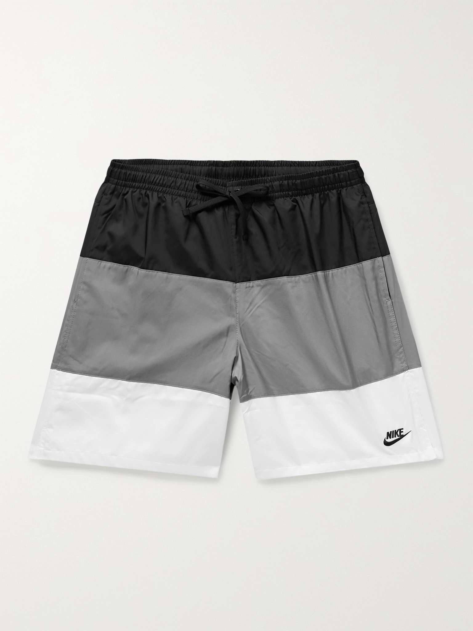 Sportswear Logo-Appliquéd Colour-Block Shell Shorts - 1