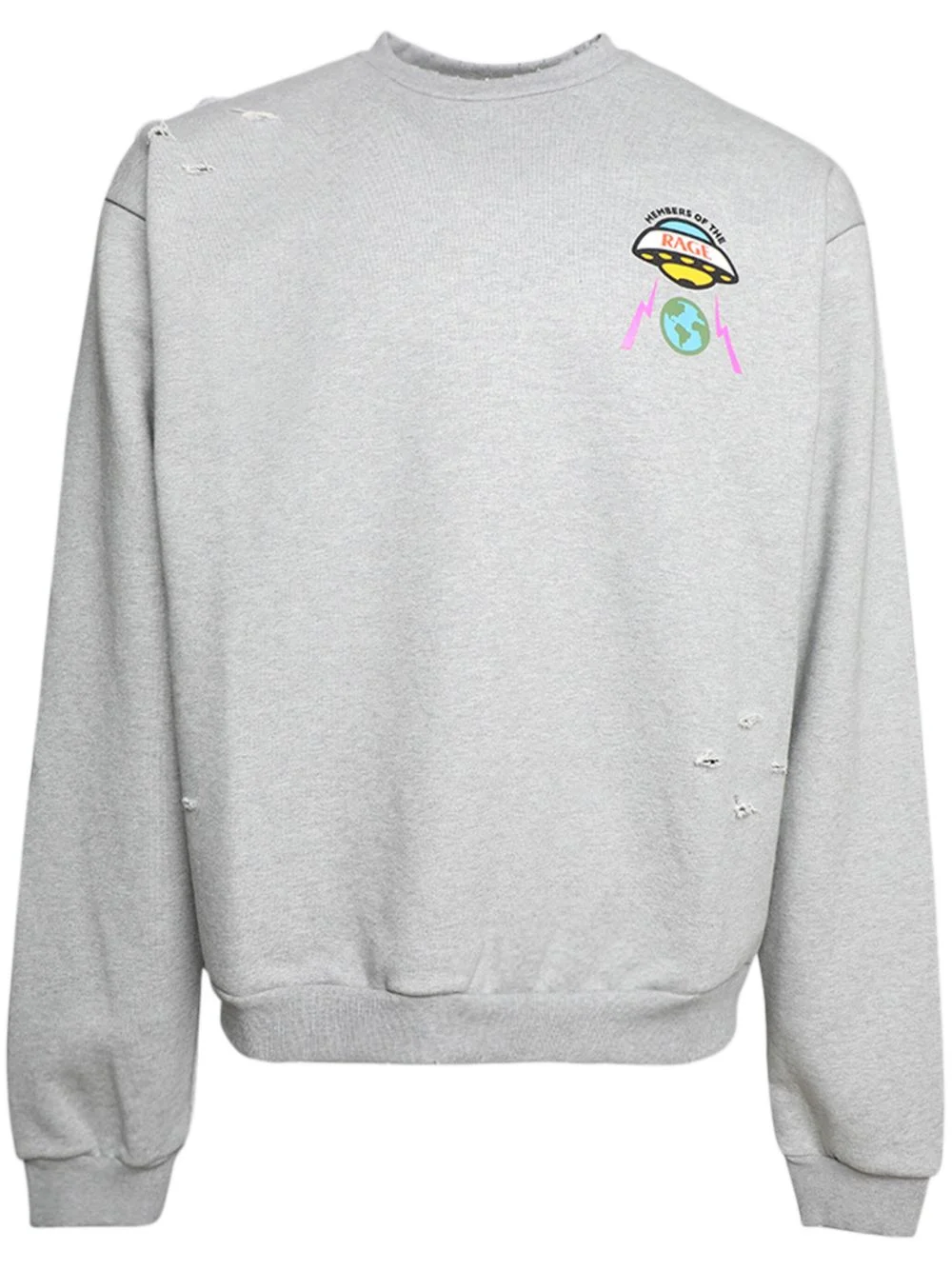 logo-print sweatshirt - 1