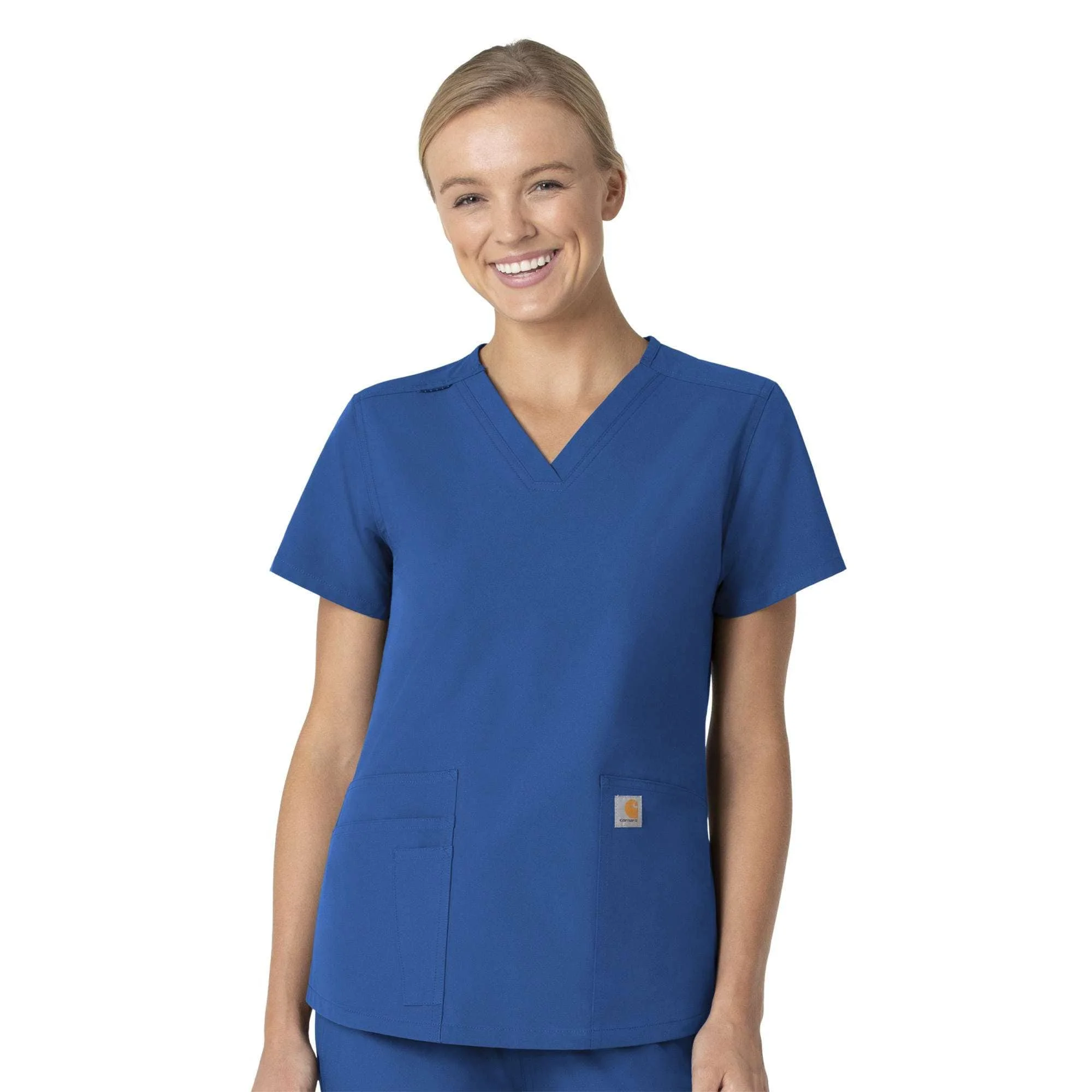 Women's Force Essentials V-Neck Scrub Top - 1