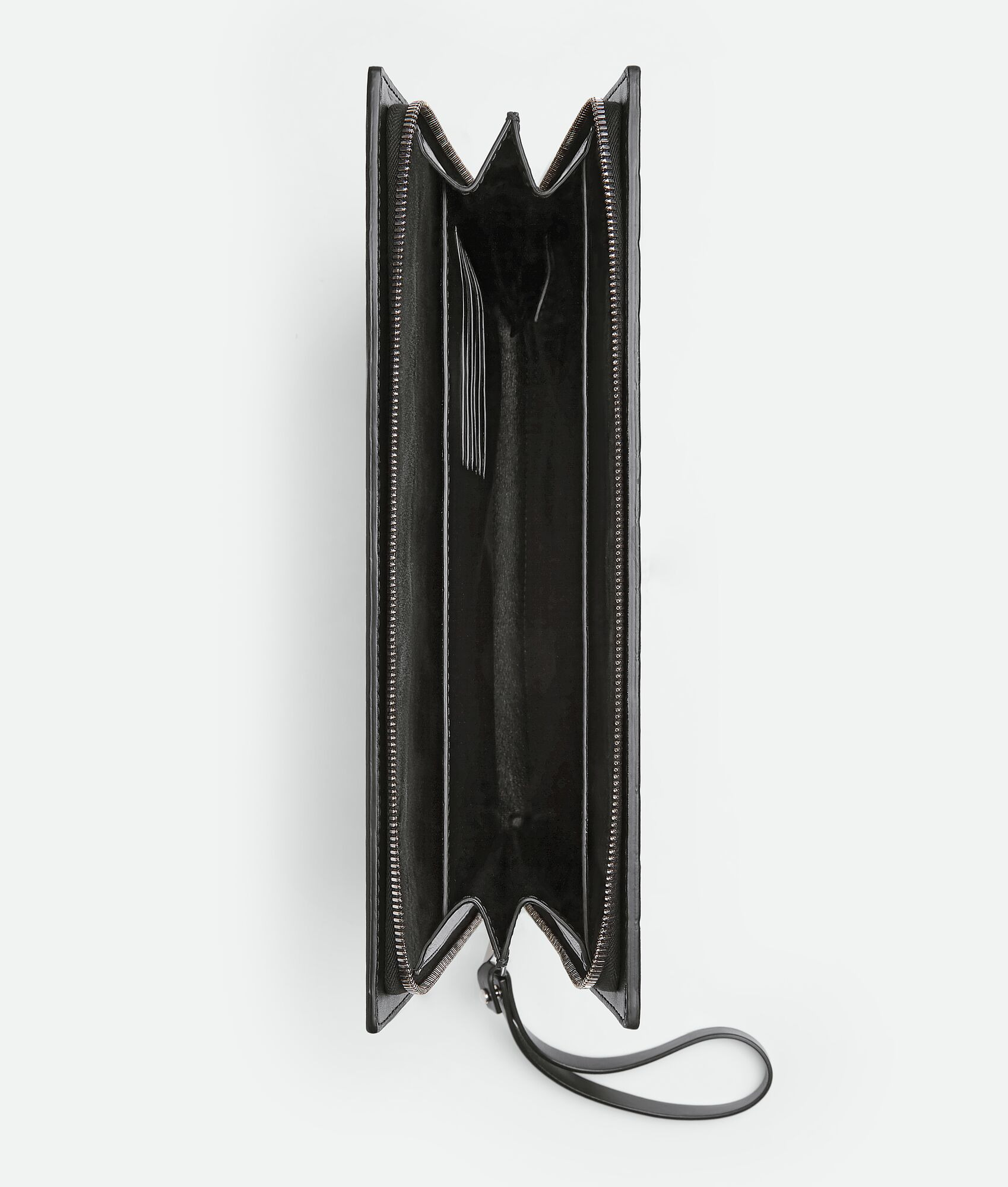 medium classic intrecciato document case - 3