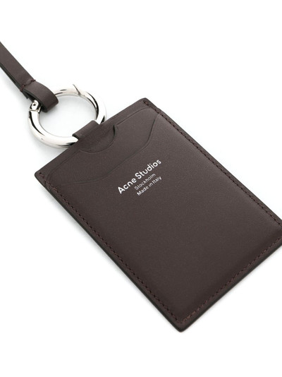 Acne Studios lanyard-strap cardholder outlook