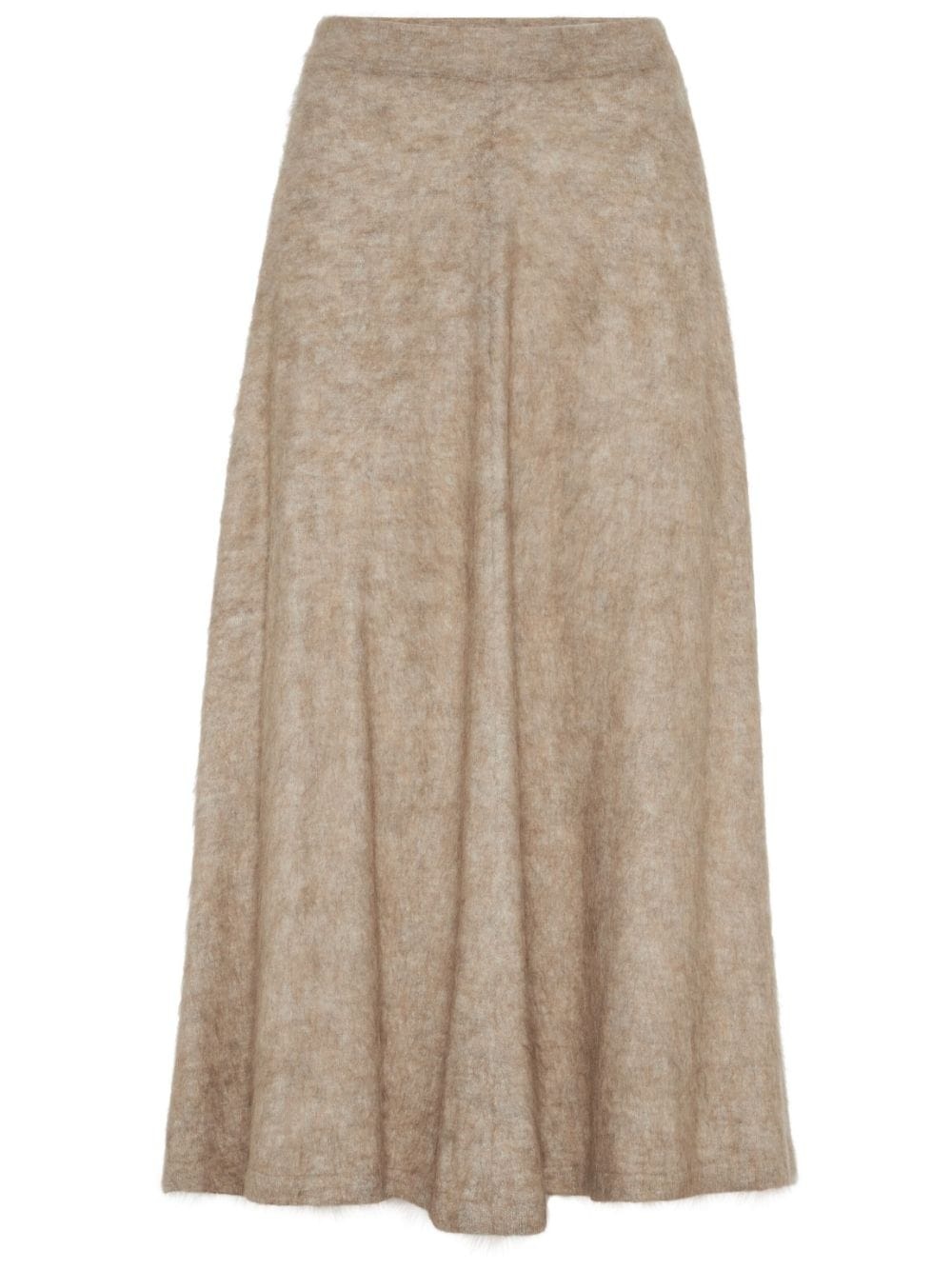 high-waisted midi skirt - 1