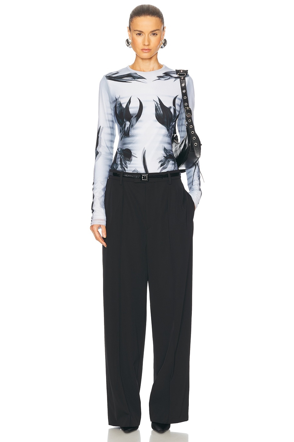 Flower Body Morphing Mariniere Top - 4
