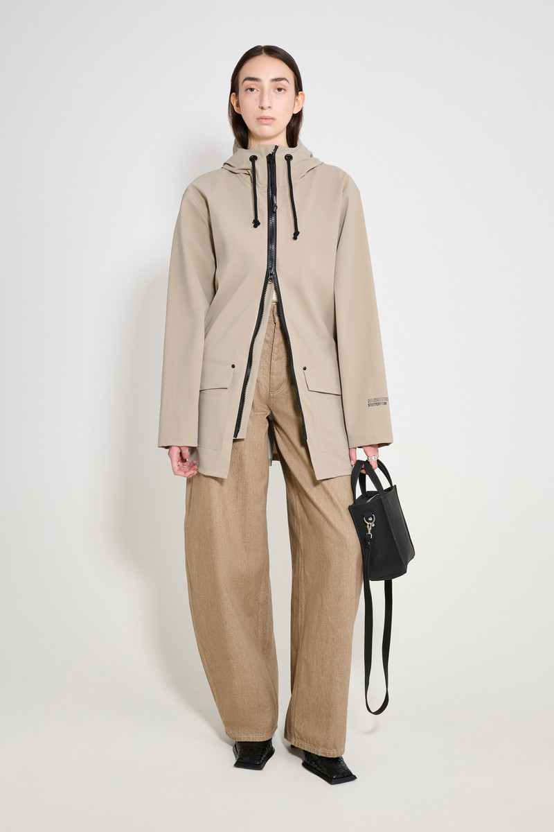 Stockholm Patch Raincoat Potato 1