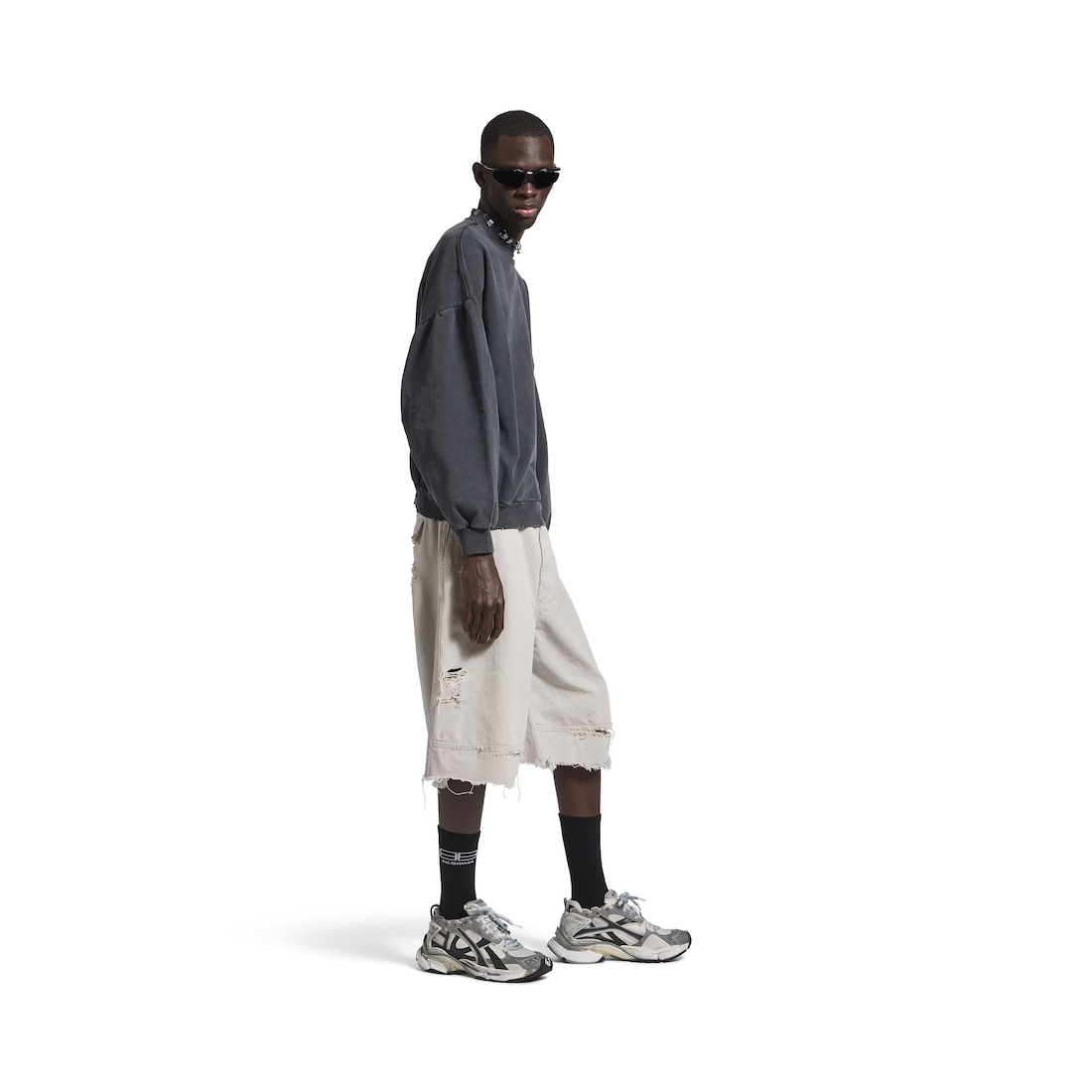 Men's Workwear Pants in Light Grey - 3