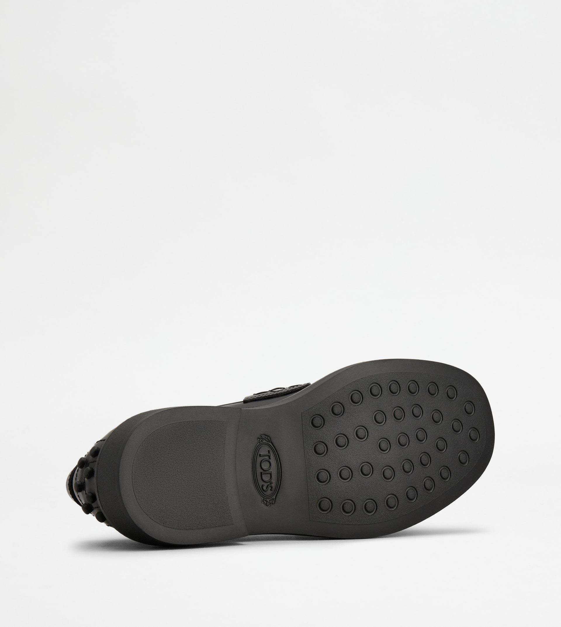 LOAFERS IN LEATHER - BLACK - 4