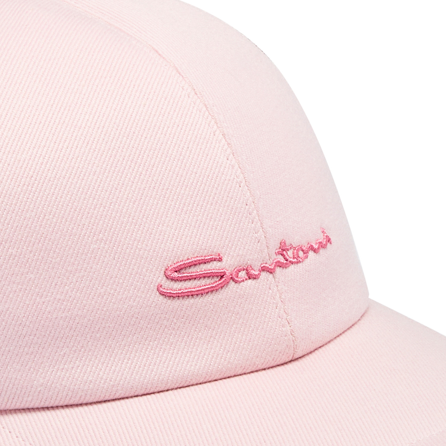 Women's pink cotton baseball cap - 3