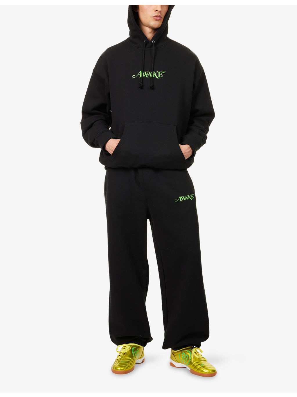 Classic Logo Kangaroo-Pocket Cotton-Jersey Hoody - 2