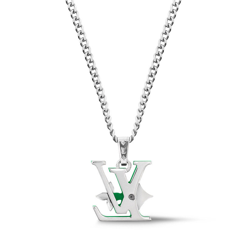 Monogram Row Pendant 3