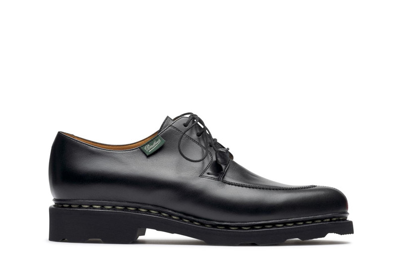 Veley Black Silk - Rubber Sole 1