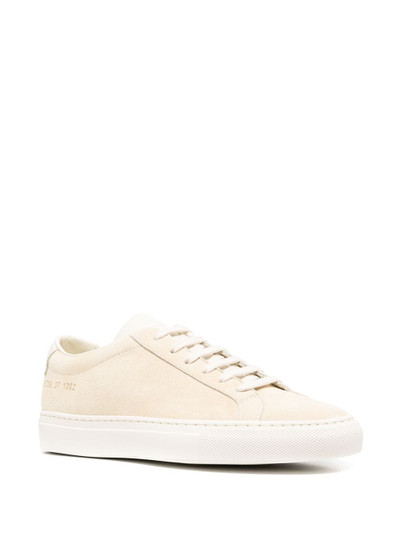 Common Projects nude Achilles leather sneakers outlook