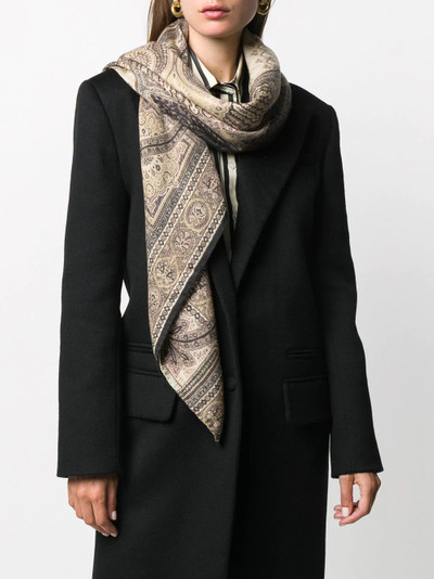 Etro paisley print scarf outlook