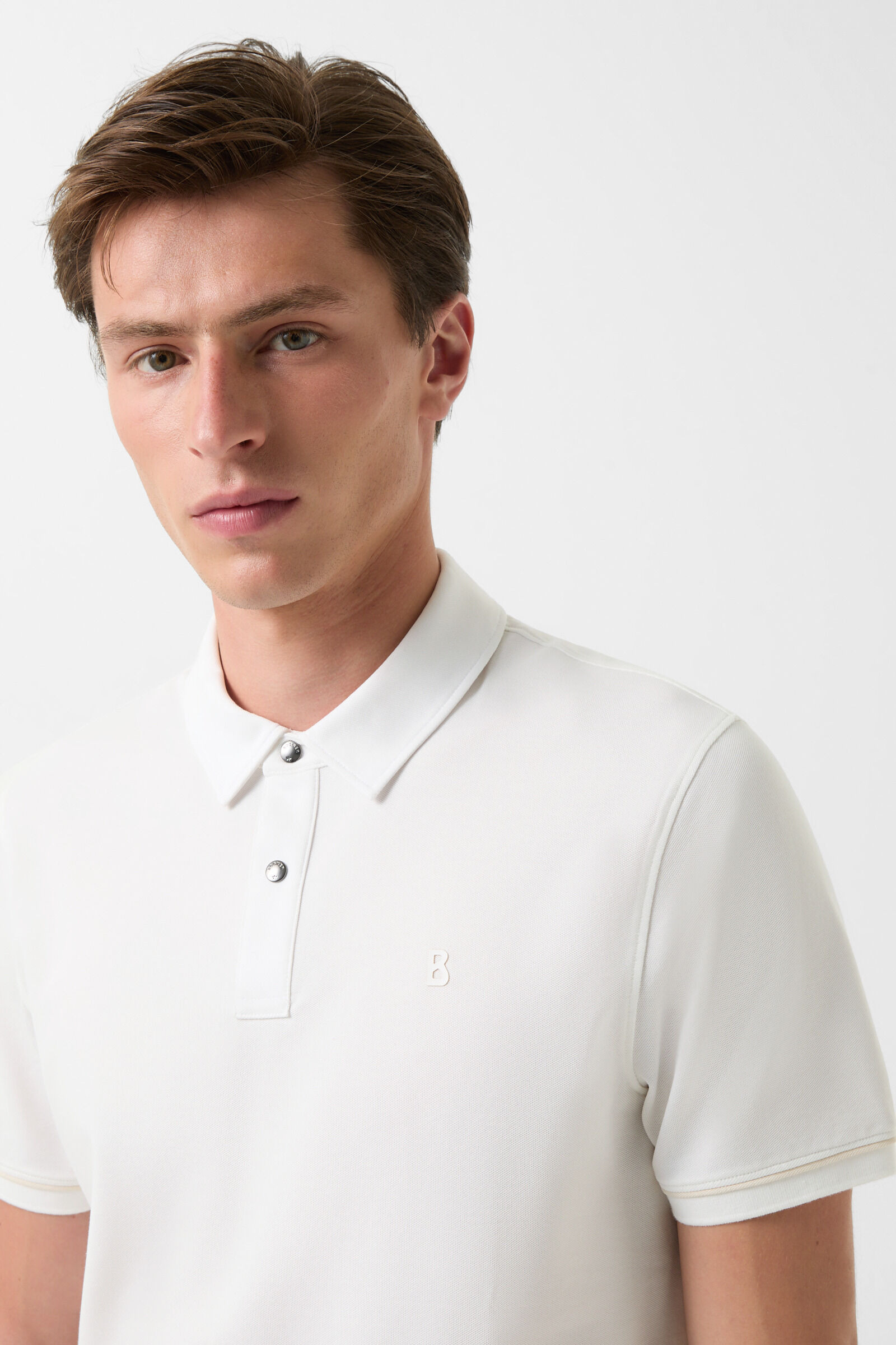 Timo polo shirt in Off-White - 4