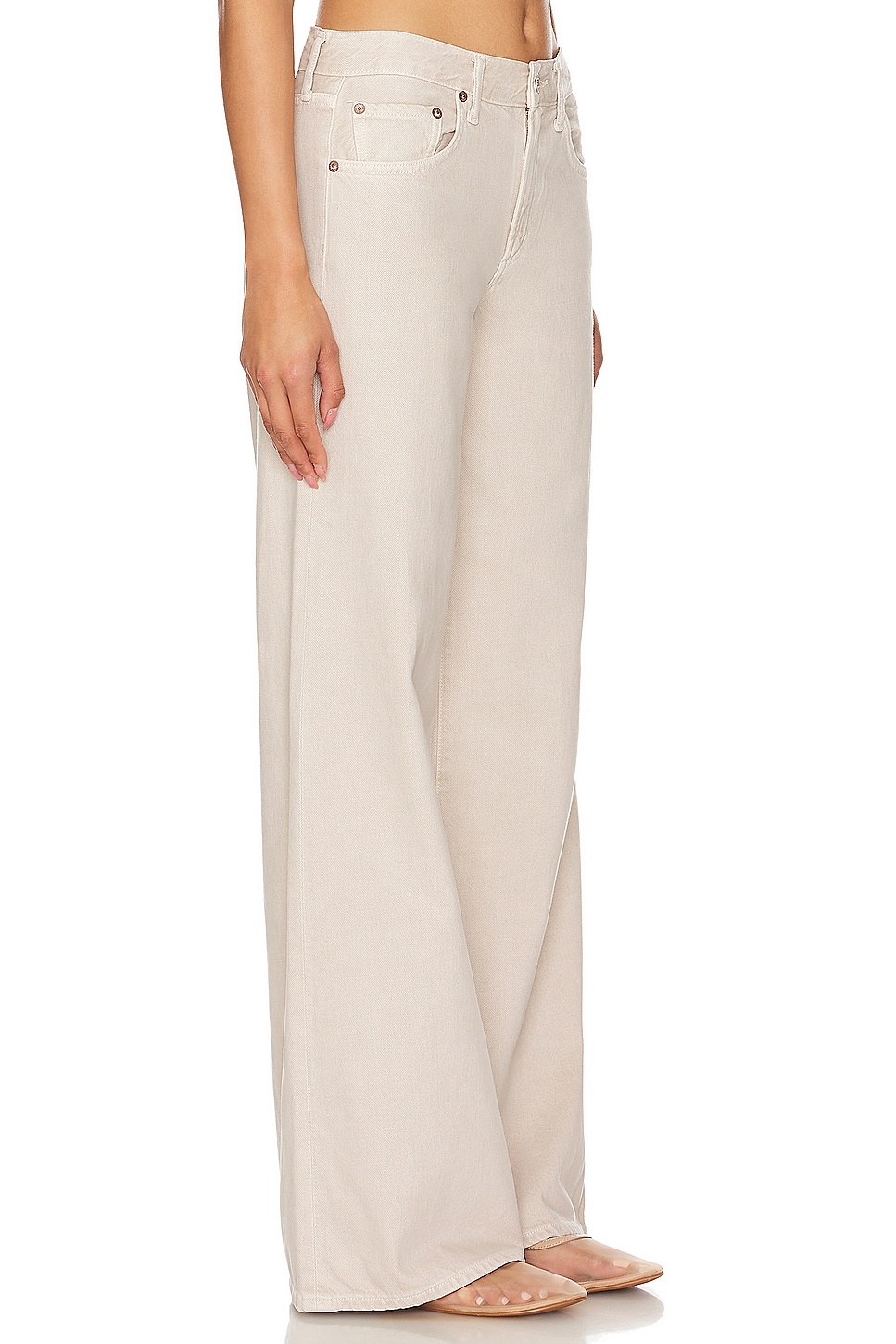 Clara Low Rise Baggy Flare - 2