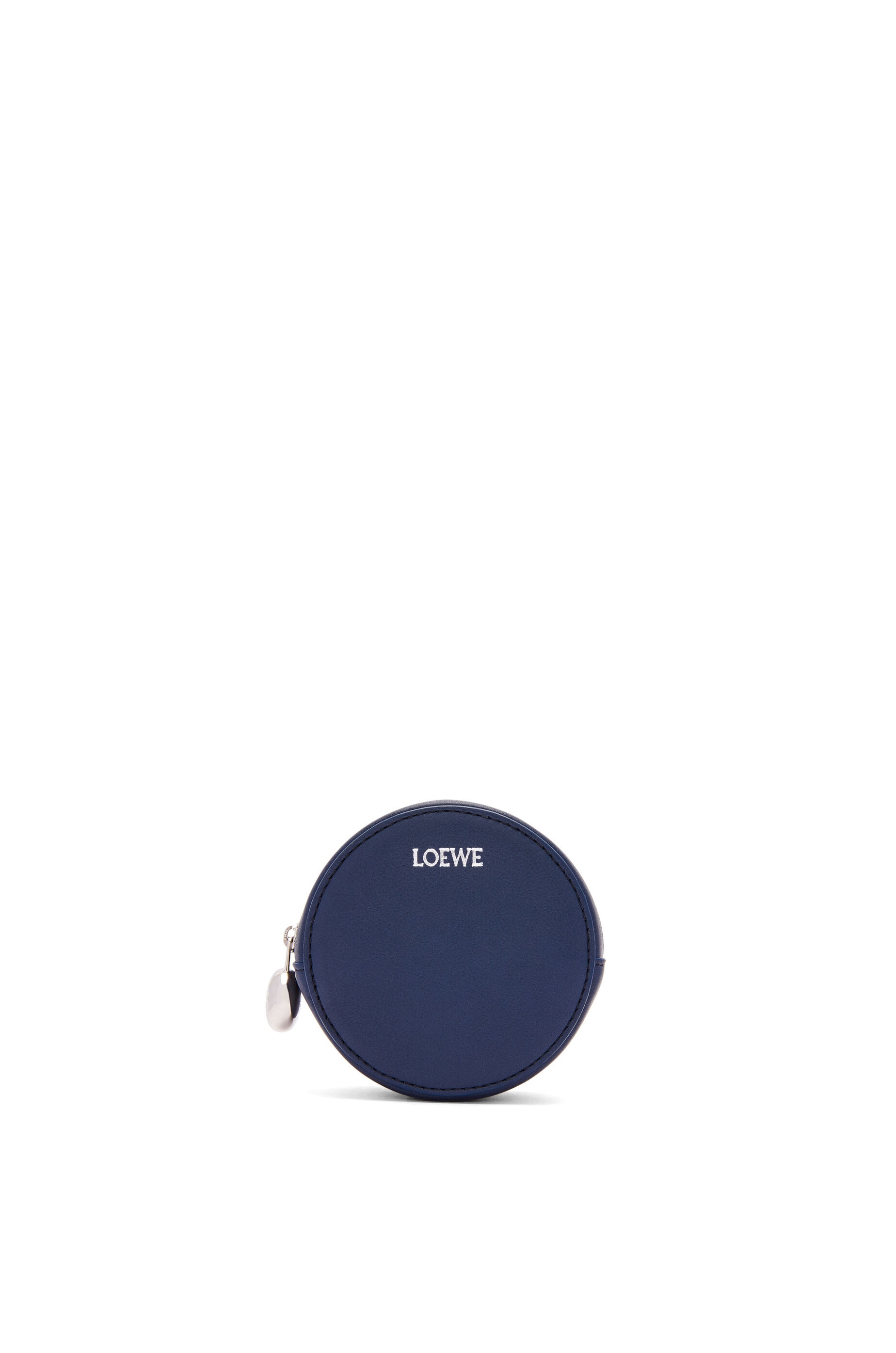 Pebble cookie key holder in shiny nappa calfskin - 2