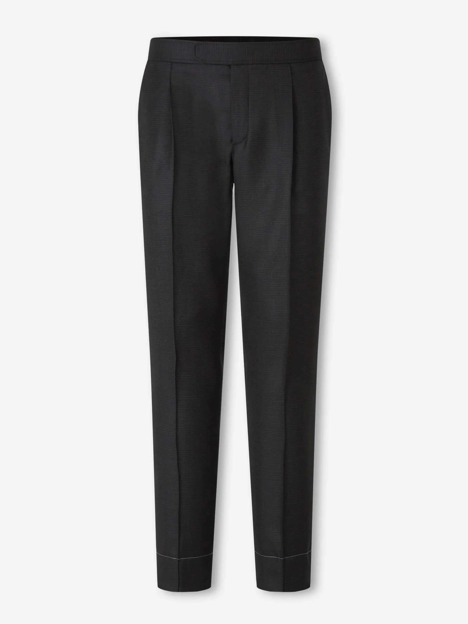 WOOL DRESSY PANTS - 1
