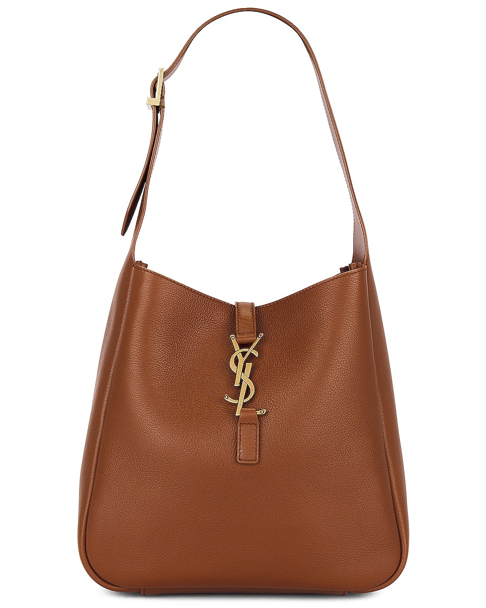 SAINT LAURENT Small Le 5 A 7 Supple Shoulder Bag | forward