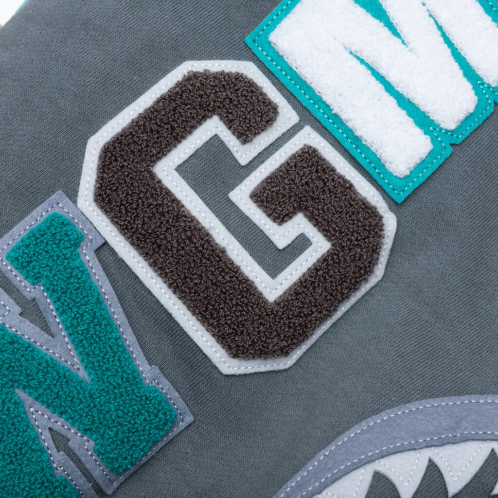 COLOR BLOCK SHARK RELAXED FIT FULL ZIP - MULTI - 3