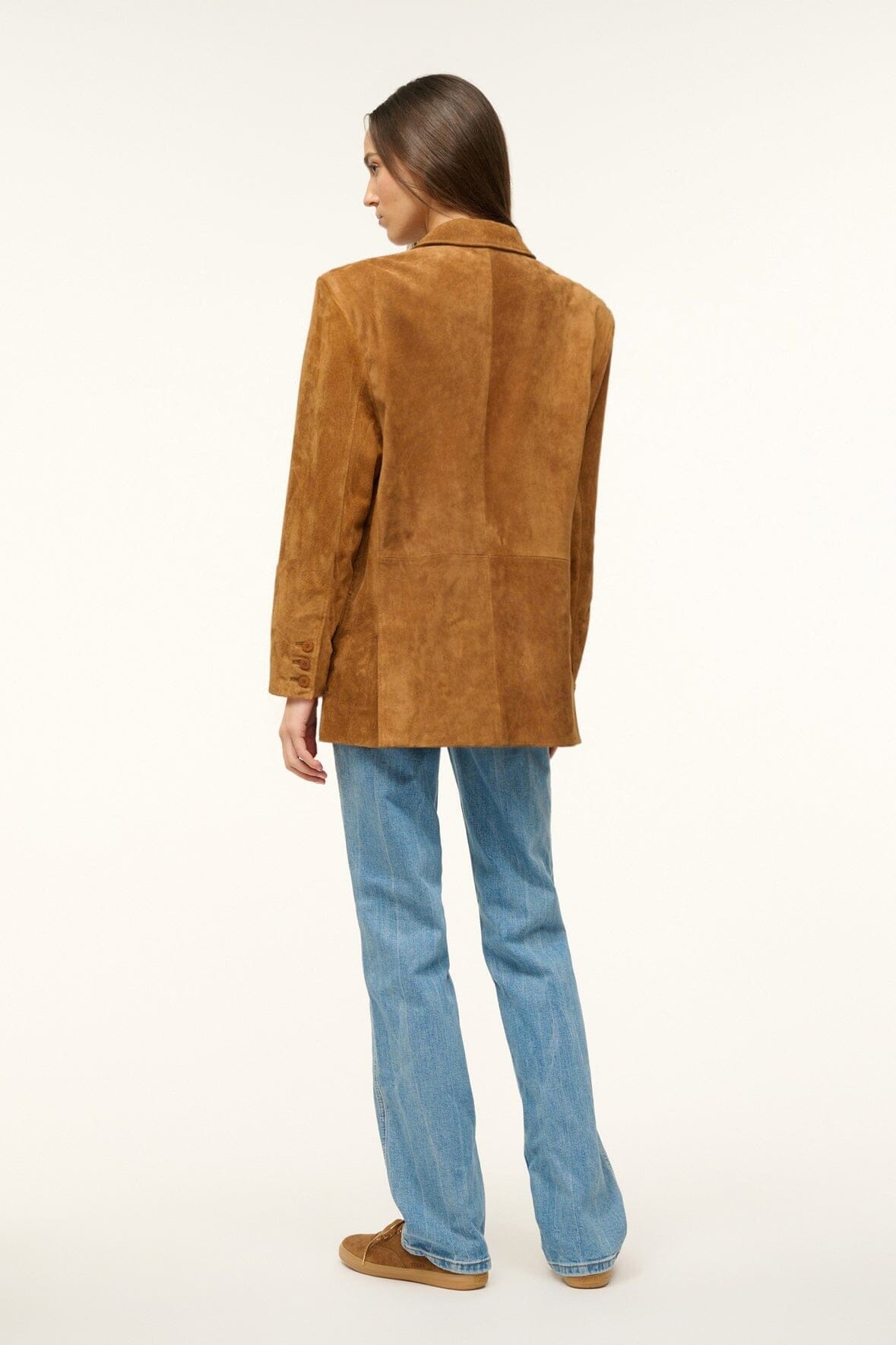 STAUD CORRINE JACKET TAN - 4