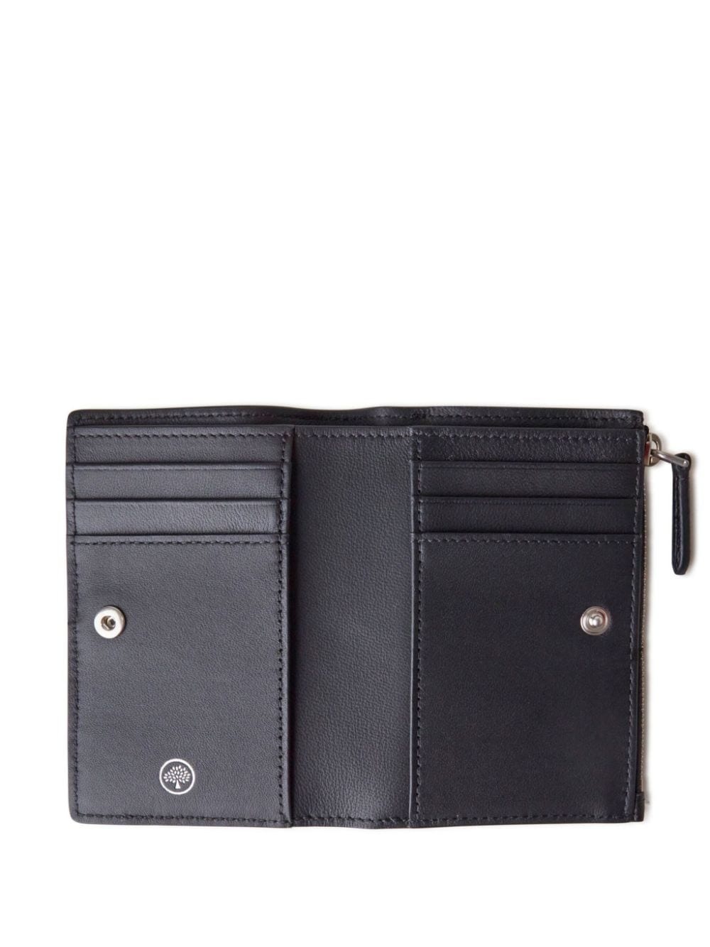 【関税&送料込】Mulberry Wallets Black Mulberry Continental bi-fold leather wallet | REVERSIBLE