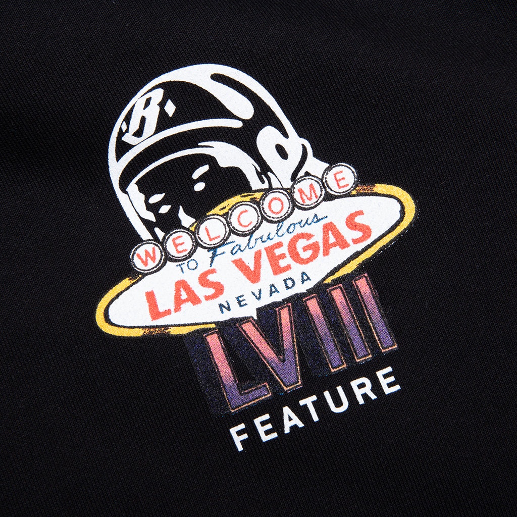 FEATURE X BILLIONAIRE BOYS CLUB STADIUM HOODIE - BLACK - 3