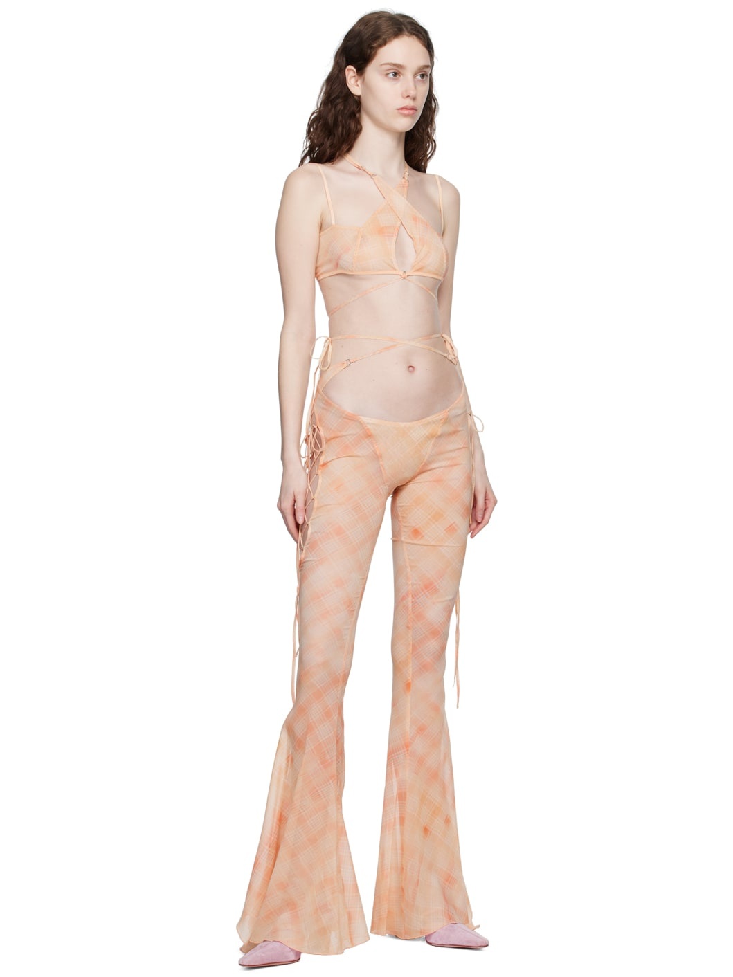 Orange Glimmer Camisole - 4