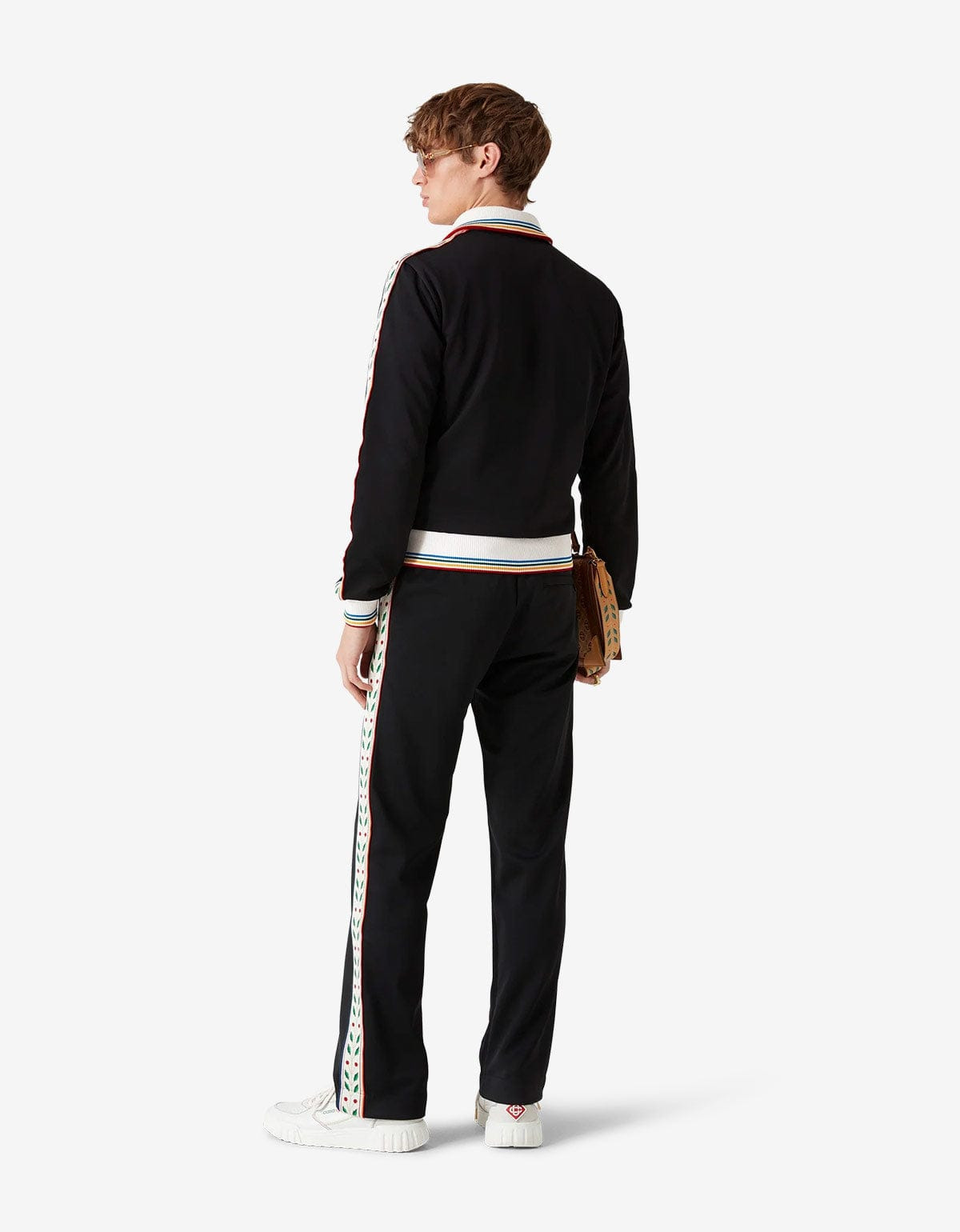 Casablanca Black Laurel Track Jacket - 4