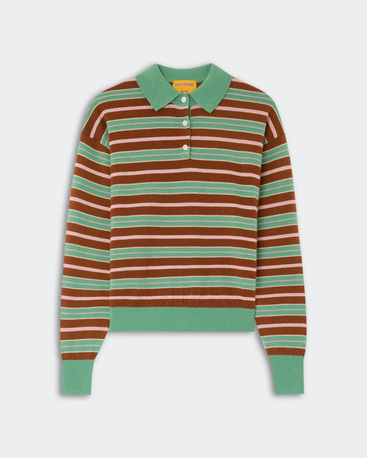Collegiate Stripe Polo - 1