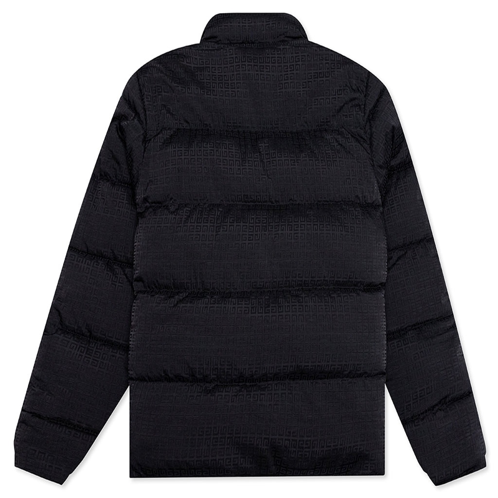GIVENCHY 4G ZIP MIDWEIGHT DOWN JACKET - BLACK - 2