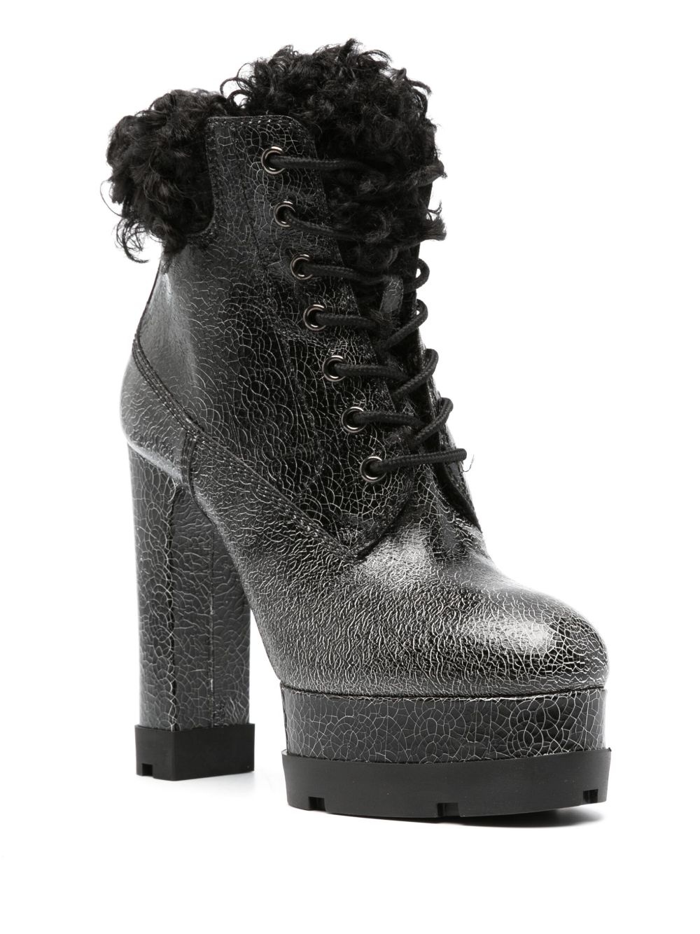Nancy Alpi 140mm textured-finish boots - 2