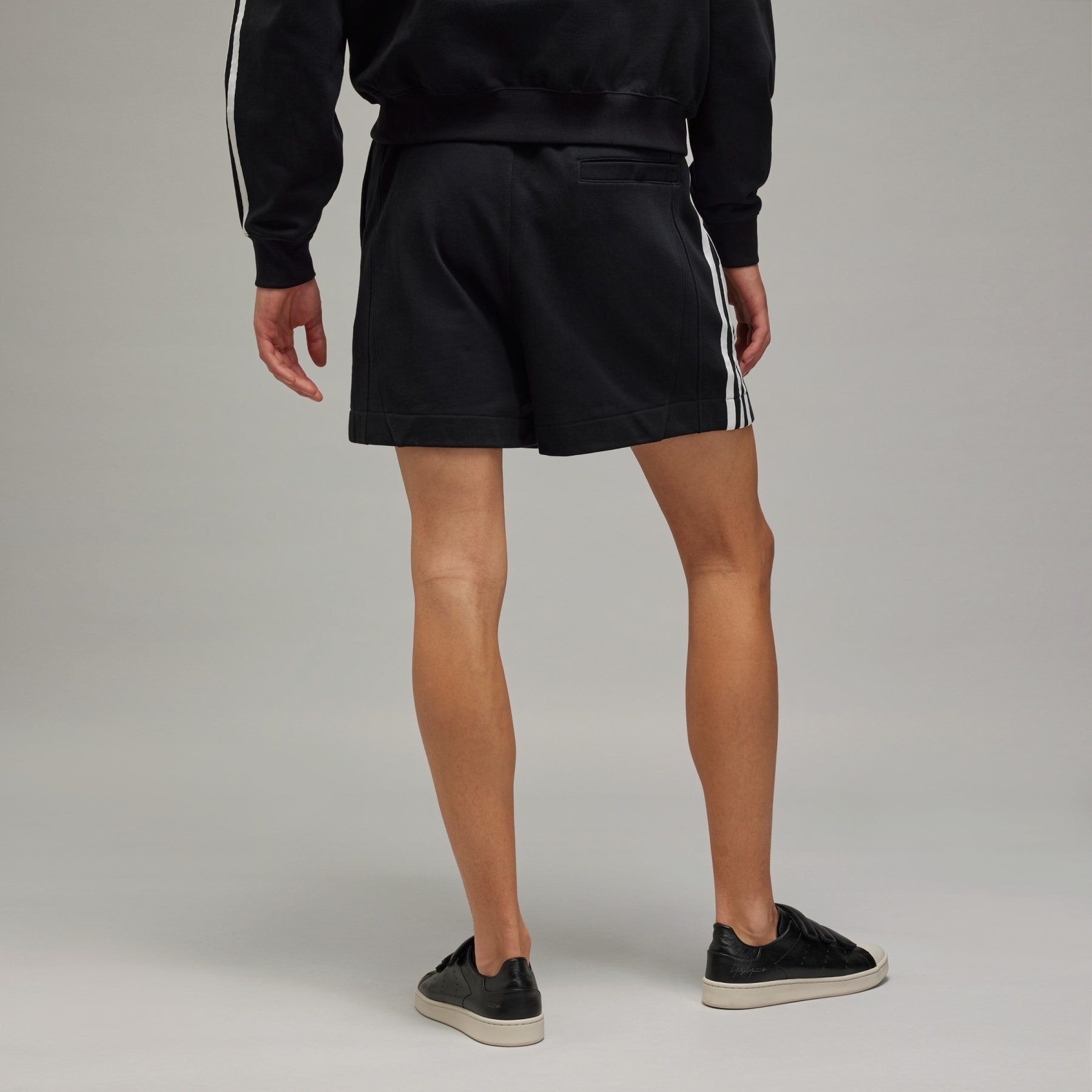 Y-3 M French Terry Cutline Shorts - 3