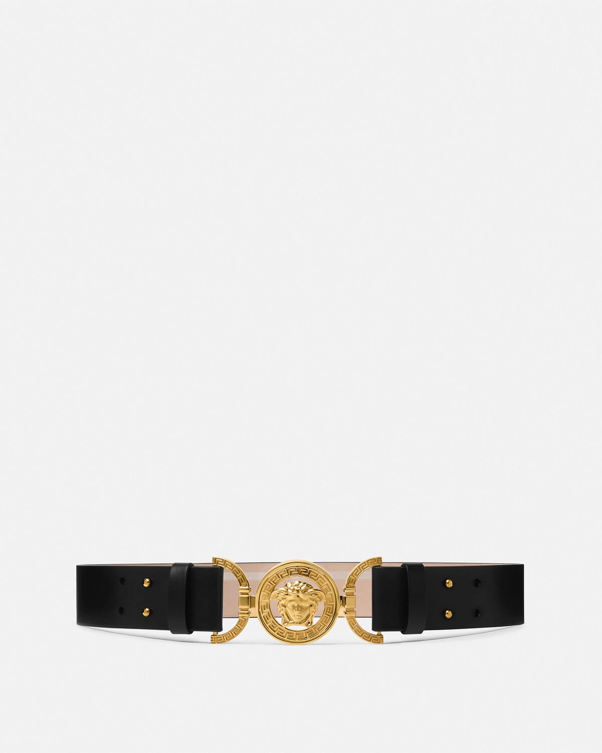 Medusa '95 Waist Leather Belt 4 cm - 1