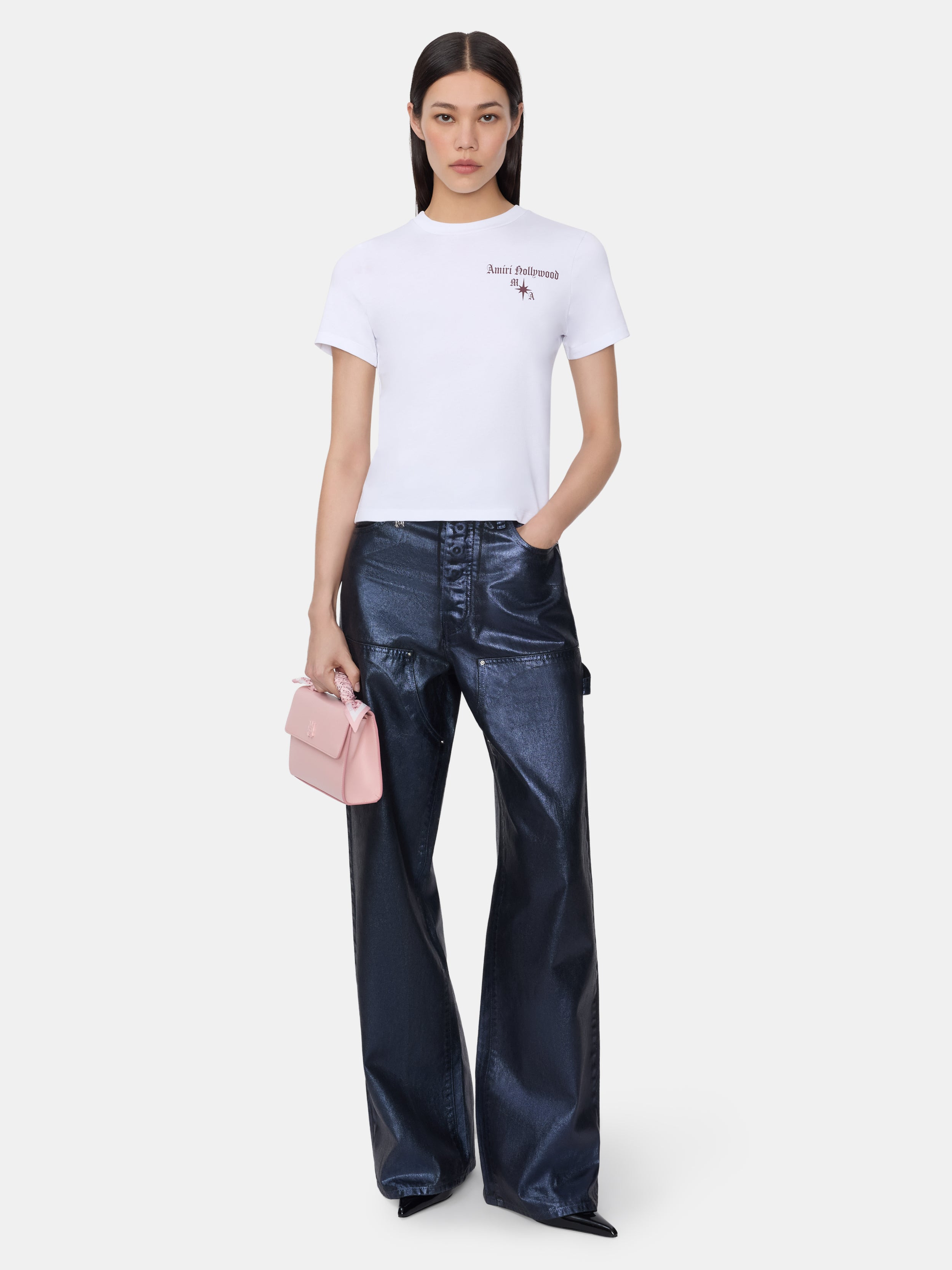 WOMEN'S COATED DENIM CARPENTER - 2