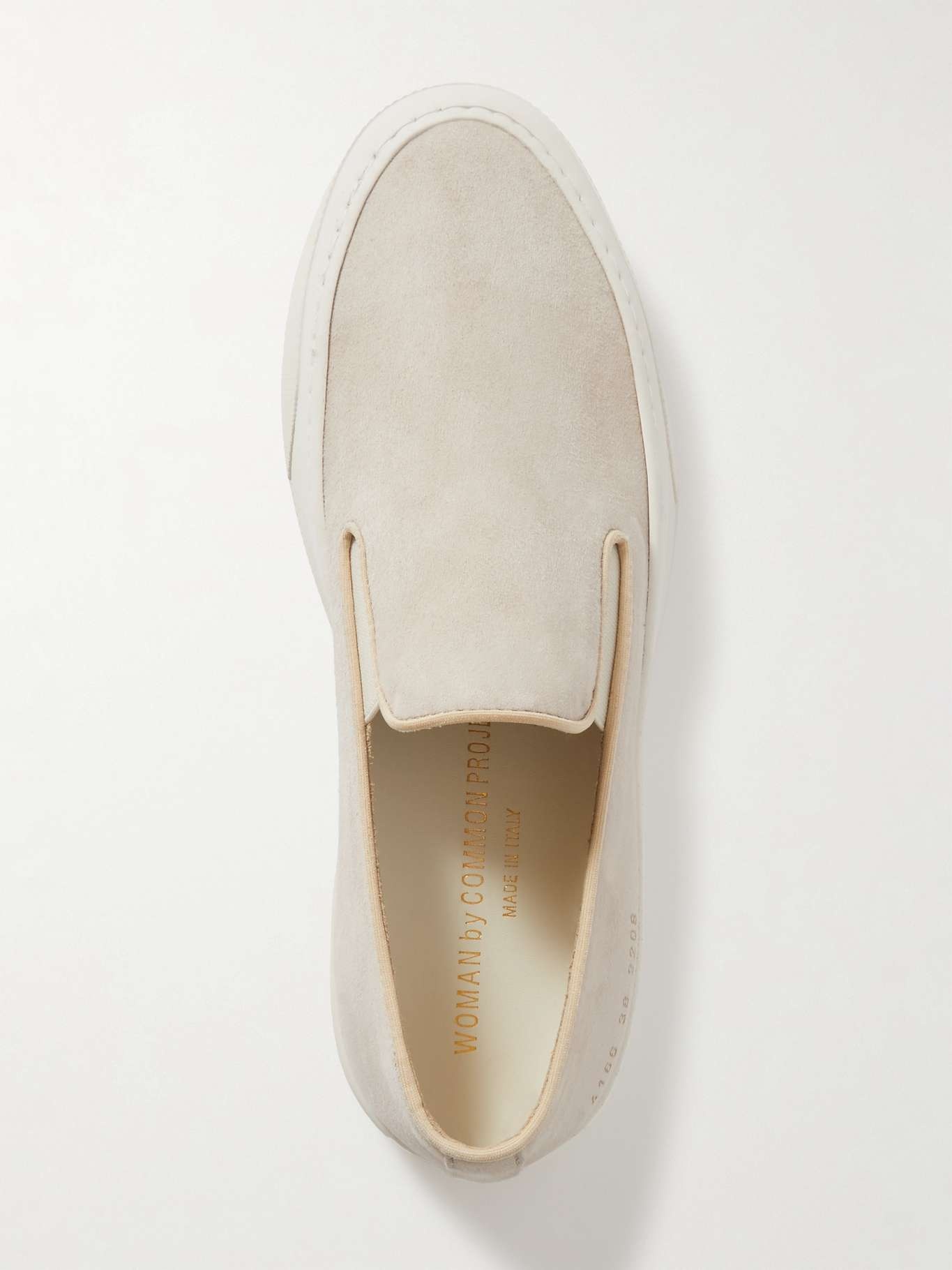 Suede slip-on sneakers - 5