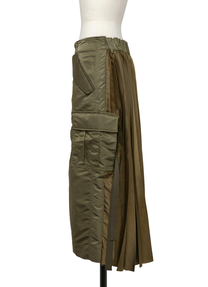 sacai Nylon Twill Skirt outlook
