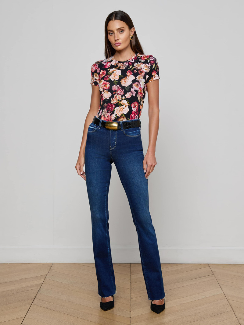 L'AGENCE Ruth Straight-Leg Jean outlook