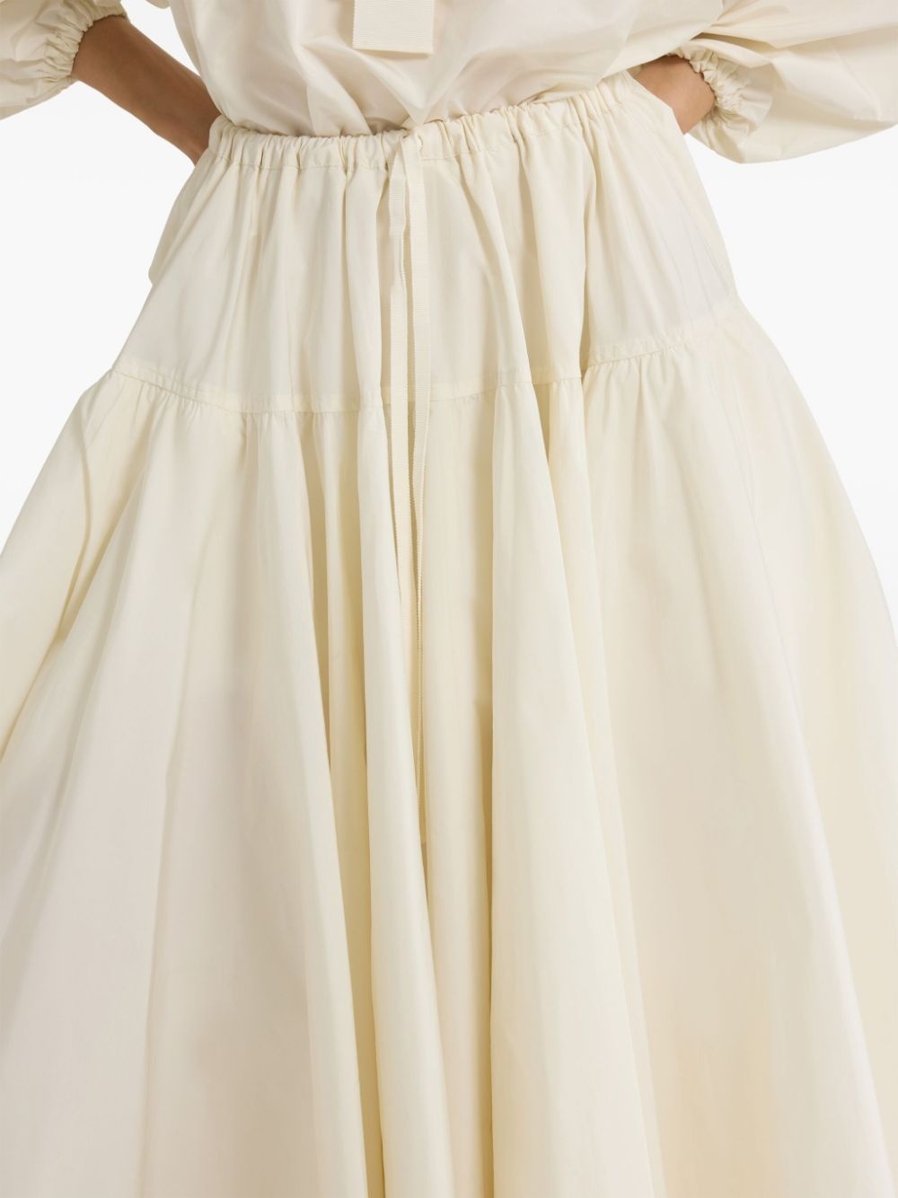 faille maxi skirt - 4