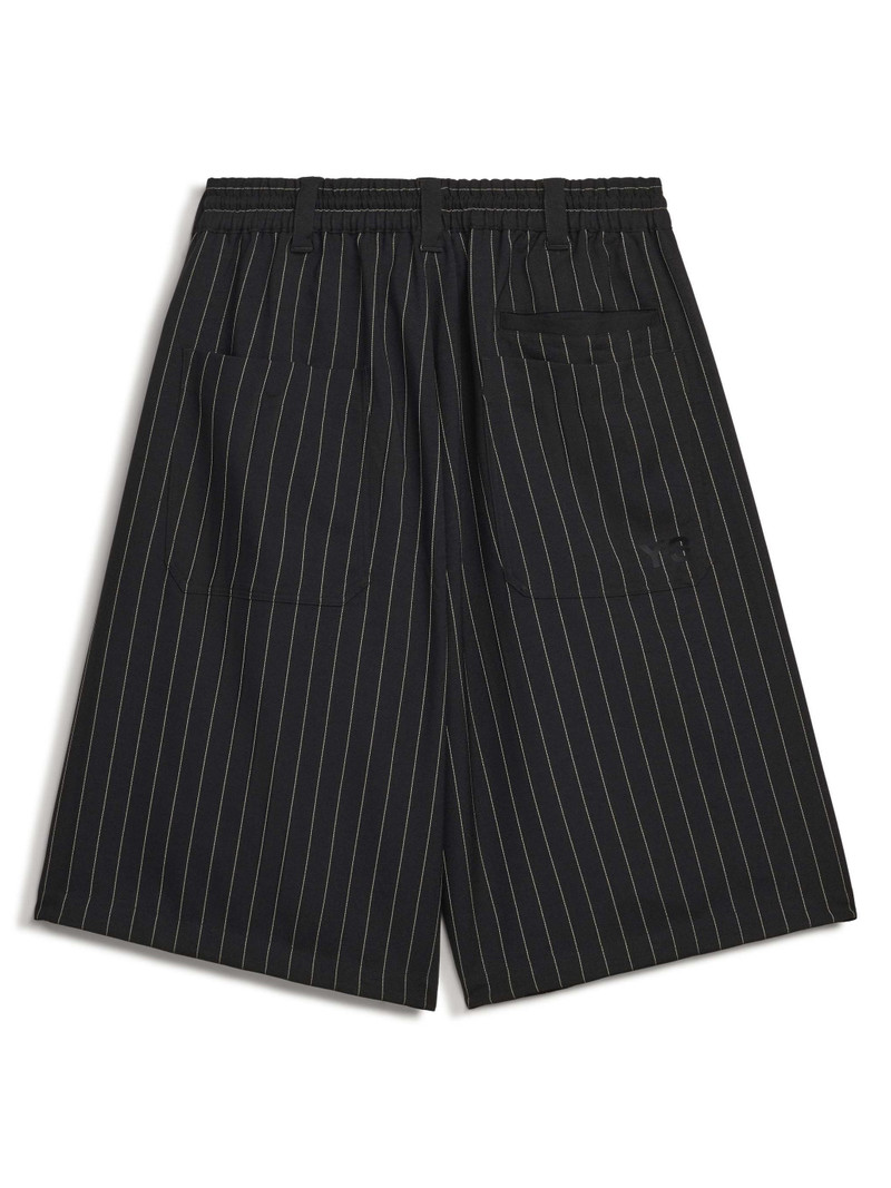 Y-3 Y-3 PINSTRIPE SPORT UNIFORM SHORTS – BLACK outlook