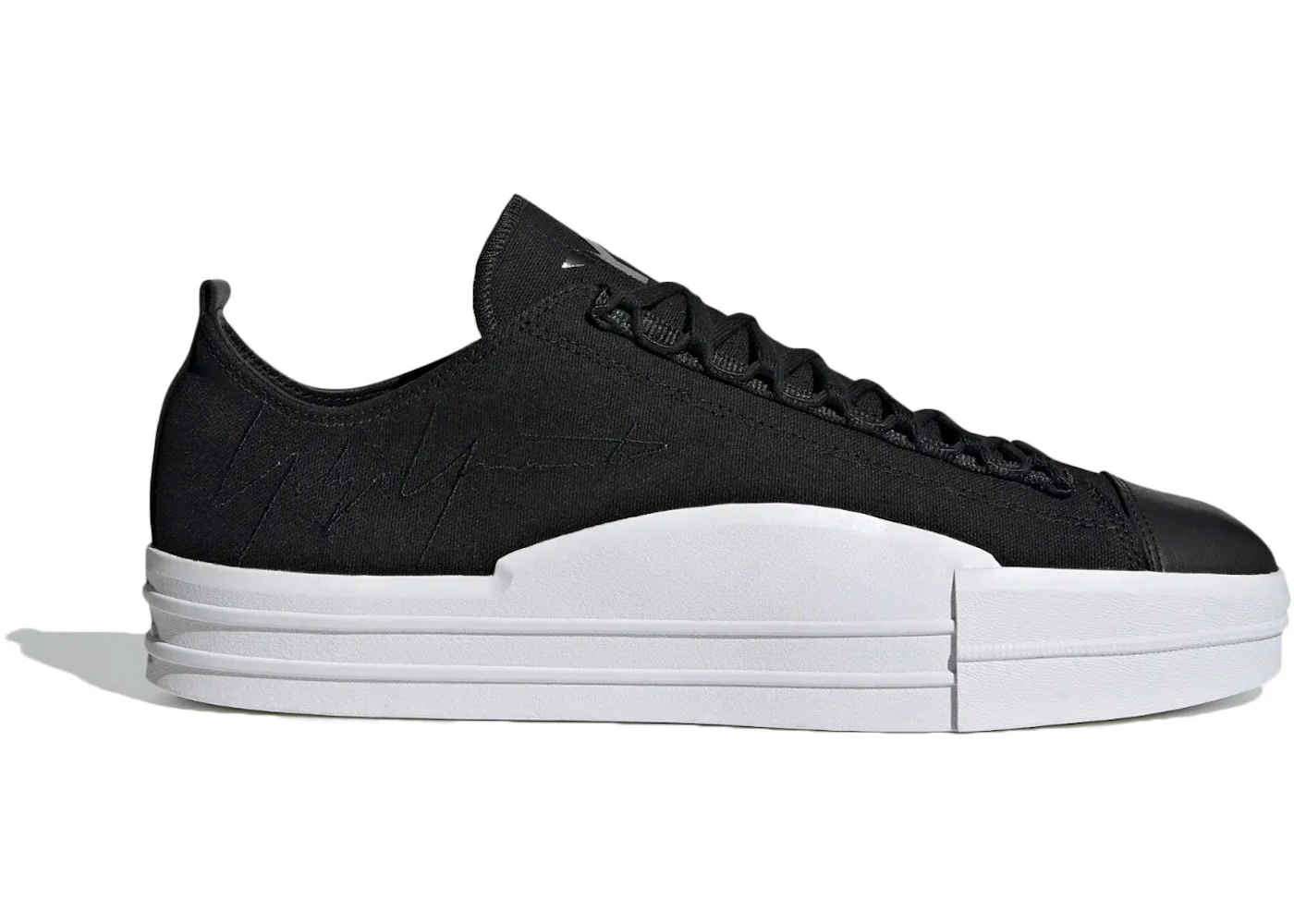 adidas Y-3 Yuben 낮은 검정 - 1