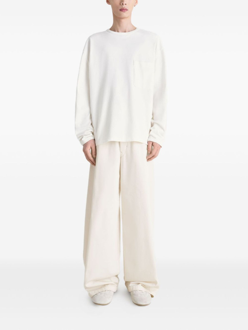 Lemaire patch-pocket long-sleeve T-shirt outlook