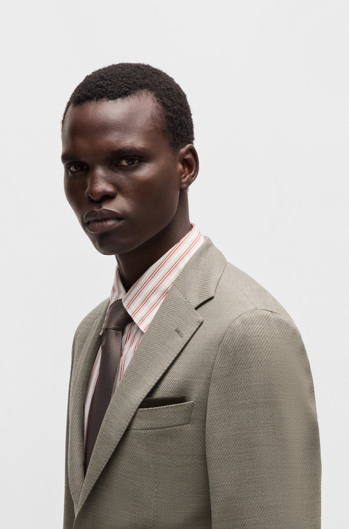 SLIM-FIT BLAZER IN PERFORMANCE-STRETCH WOOL - 5