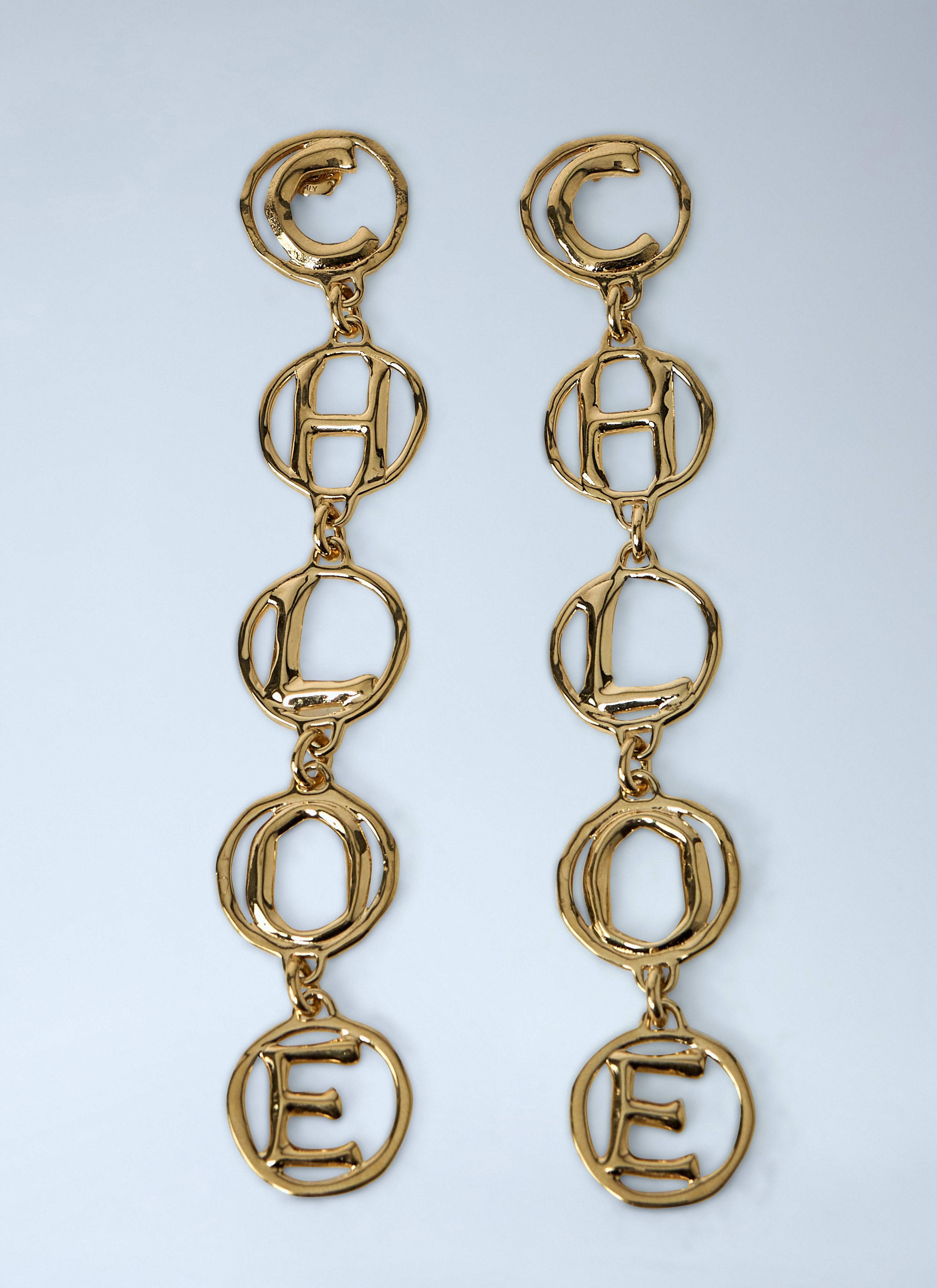Chloé Women Script Earrings - 1