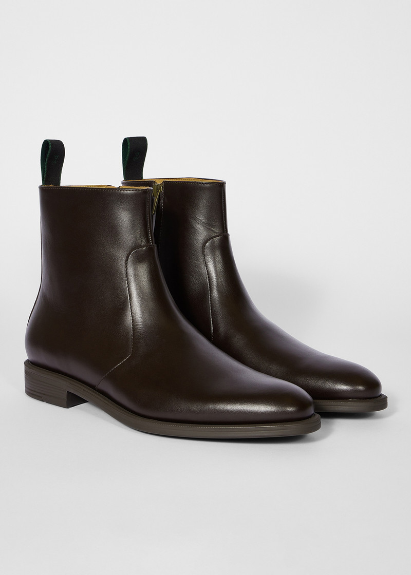 Paul Smith Brown 'Fintry' Boots outlook