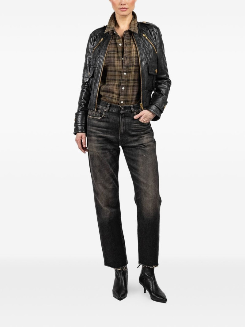 R13 quilted buttoned jacket outlook