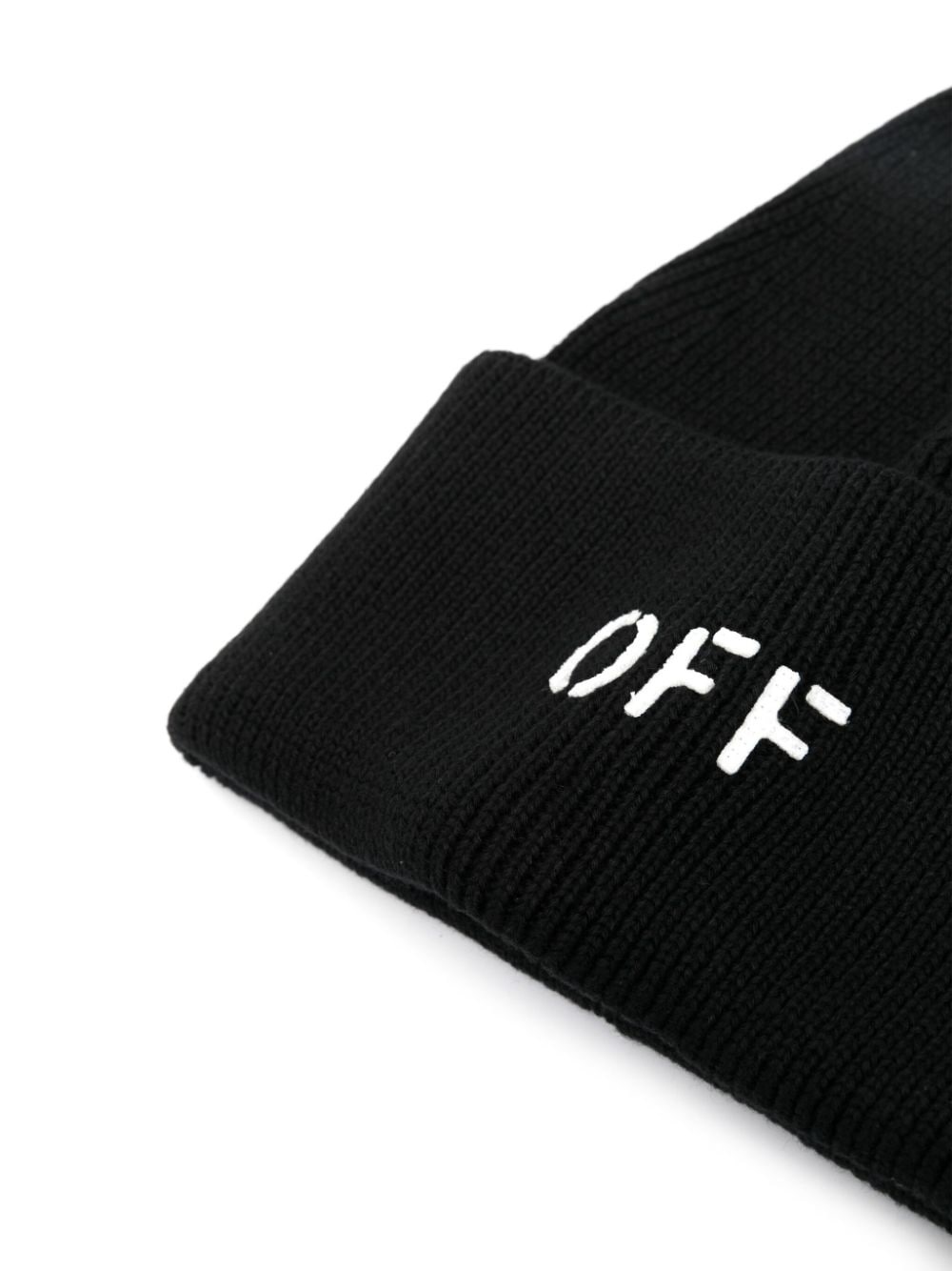logo-embroidered beanie - 2